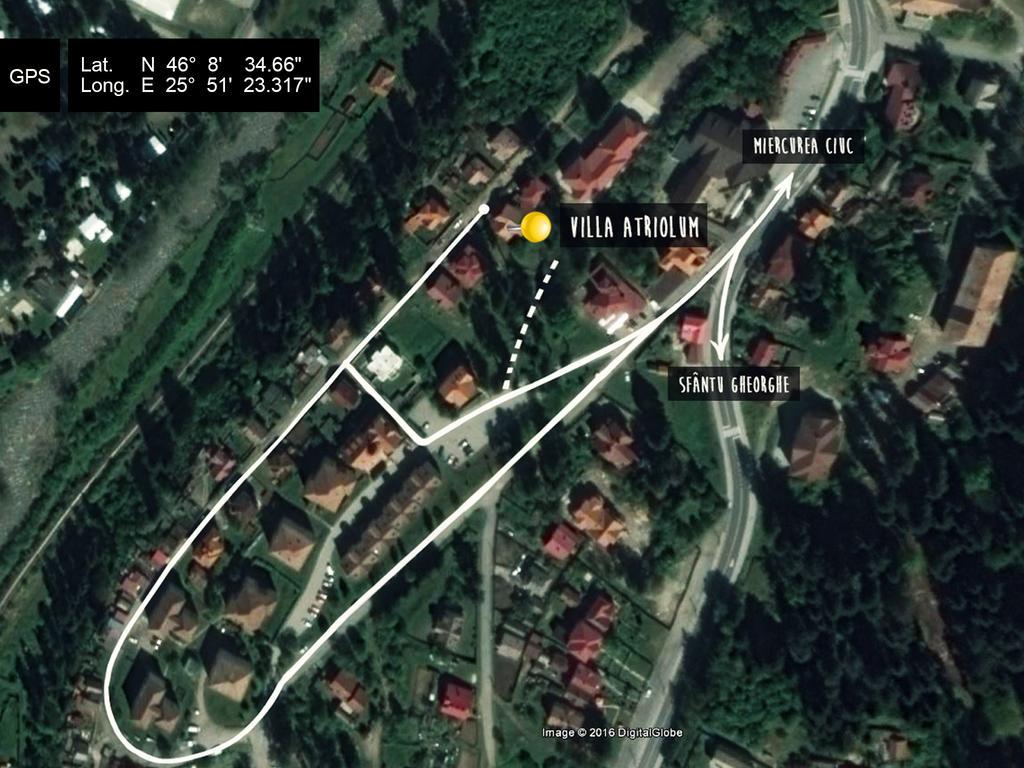 Villa Atriolum BaileTusnad Exteriér fotografie
